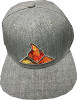 Avo, Fogata Snapback Hat, Grey 