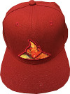 Avo, Fogata Snapback Hat, Red 