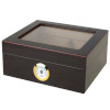 Capri Glasstop Humidor, 25-50 ct 