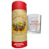 New World, Classy Whiskey Glass, Rounded Edges with elegant brand deca 