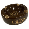 Ashtray, Oliva, Brown/Gold 