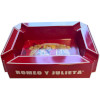 Ashray, Romeo y Julieta, Indoor/Outdoor, Melamine, Red, Large, 4 cigars 