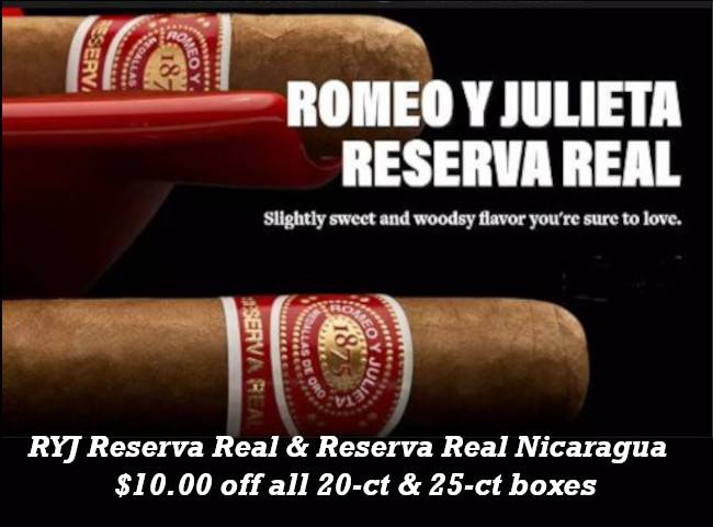 Romeo y Julieta Reserva Real.